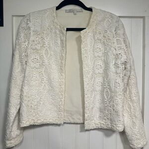 Lovers and Friends Lace Open Front Jacket/Cardigan - Size Small